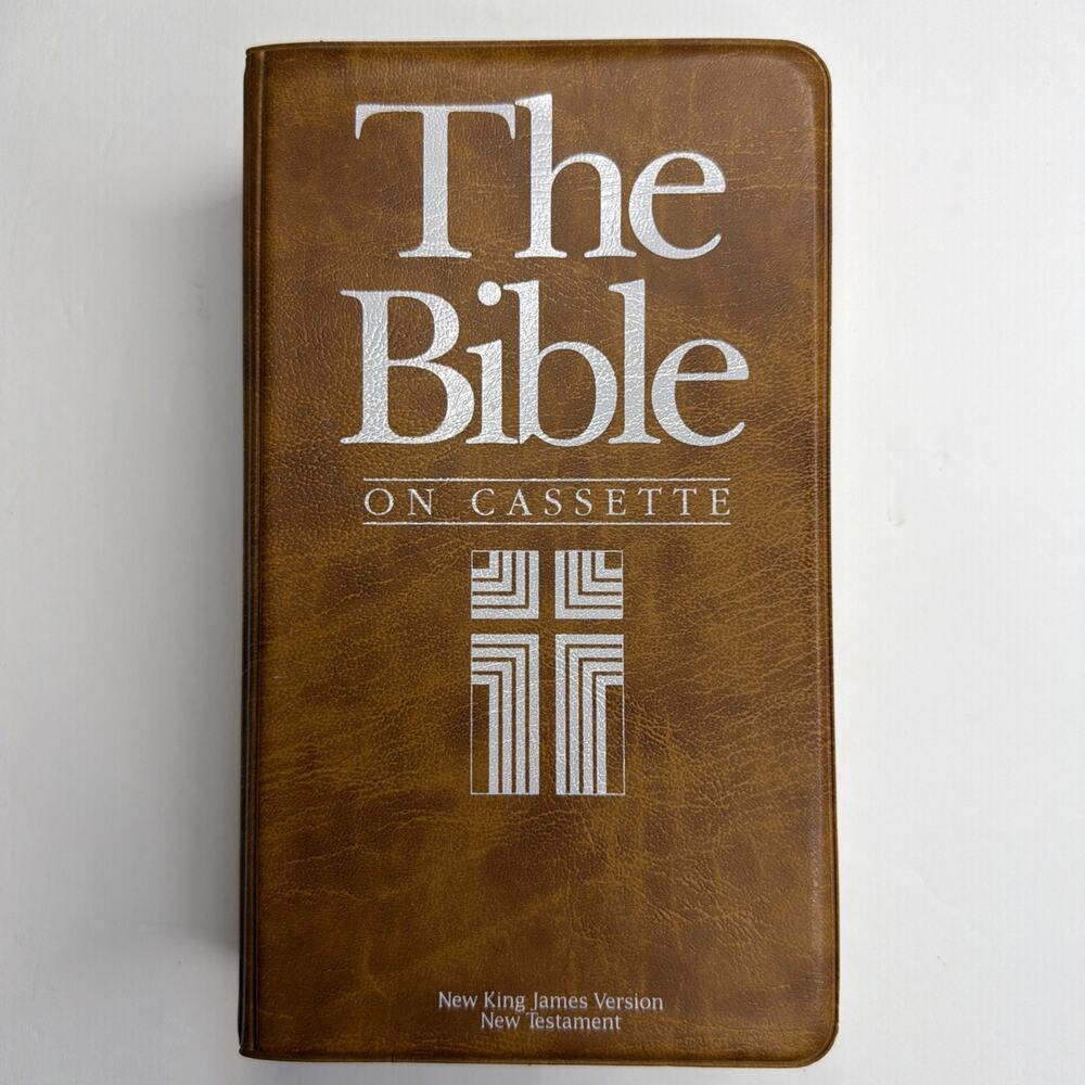 The Bible On Cassette NIV New Testament Hosanna 12 Tape Audio Boxed Set No Test